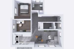 Helle 3-Zimmer-Wohnung in Oldenburg-Eversten – Hundsmühler Straße 124, 26131 Eversten, Oldenburg (Oldenburg) – Vorschaubild 17