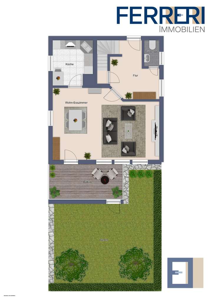 Grundriss Erdgeschoss