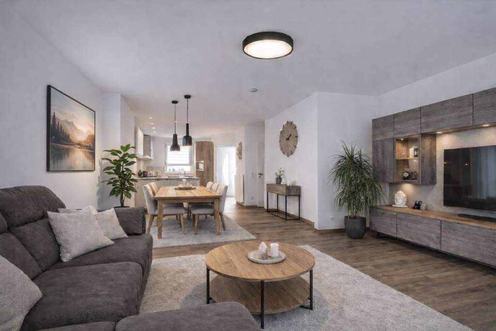 Immobilie in Bickenbach - Provisionsfreies Reihenmittelhaus (ca. 145 m²) mit Südgarten in Bickenbach - Bild 1