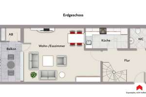 Stilvolle Maisonette-Wohnung in Senne – 33659 Senne, Bielefeld – Vorschaubild 12