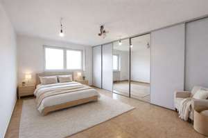 Durch Erbpacht bezahlbar Großzügige 3,5-4,5-Zimmer-Wohnung+moderne Einbauküche+hochwertige Korkböden – Die vollständige Adresse der Immobilie erhältst du vom Anbieter., 80992 Alt-Moosach, München – Vorschaubild 6