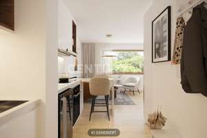 LICHTDURCHFLUTET WOHNEN IN SILLENBUCH – 1-ZIMMER-WOHNUNG MIT SONNIGEM SÜDWESTBALKON – 70619 Sillenbuch (Ortsteil), Stuttgart – Vorschaubild 4