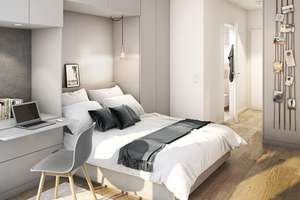 Möbliertes Studentenappartement im Dörnberg Campus – 93049 Westenviertel, Regensburg – Vorschaubild 8