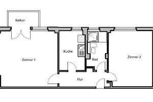 Modernisierte Zweizimmerwohnung  am Bayerischen Viertel - bezugsfrei und ohne Provision! – Die vollständige Adresse der Immobilie erhältst du vom Anbieter., 10781 Schöneberg, Berlin – Vorschaubild 12