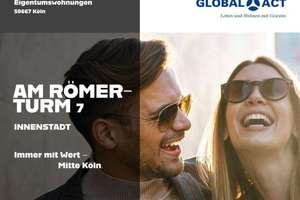 Rarität in einzigartiger Lage! Großzügige Wohnung mit traumhaft großer Terrasse am Römerturm!  WE 4 – Am Römerturm 7, 50667 Altstadt/Nord, Köln – Vorschaubild 4