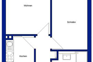 Modernisierte 2-Zimmer-Wohnung im Wohltberg – komfortabel und gepflegt – Breslauer Str. 28, 38440 Wohltberg, Wolfsburg – Vorschaubild 4