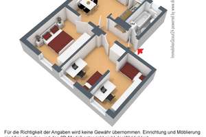 Helle Erdgeschoss Wohnung in Wuppertal! – Jesinghauser Straße 39, 42389 Langerfeld-Beyenburg, Wuppertal – Vorschaubild 2