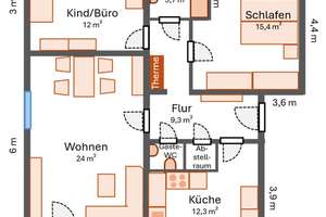 3-Zimmer-Wohnung mit Balkon in Eppendorf – In der Mark 57, 44869 Eppendorf, Bochum – Vorschaubild 19