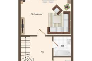 Charmantes Mittelreihenhaus fußläufig zum Langenhorn Markt - Ideal für die kleine Familie – Die vollständige Adresse der Immobilie erhältst du vom Anbieter., 22415 Langenhorn, Hamburg – Vorschaubild 15