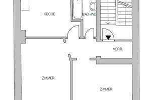 Großzügige 2-Zimmer-Wohnung nach Modernisierung sucht neue Mieter