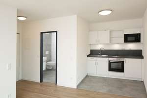 Schickes 1-Raum-Appartement mit Balkon und Einbauküche mitten in der Bielefelder City – 33602 Mitte, Bielefeld – Vorschaubild 5