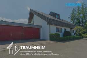 TRAUMHEIM - Einfamilienhaus mit 348 m² Innenraum, einem 594 m² großen Garten und zwei Garagen – Rems-Murr-Kreis – Vorschaubild 1