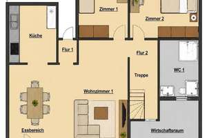 Alltagstaugliche 5-Zimmer-Wohnung in Recklinghausen – 45659 Paulusviertel, Recklinghausen – Vorschaubild 2