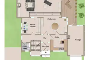 Exklusives Architektenhaus mit Gartenidylle in Kleinmachnow – Potsdam-Mittelmark (Kreis) – Vorschaubild 10