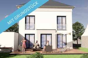 Neubau mit Keller, A+, KfW 40, PV Anlage, Fußbodenheizung,  mit Grundstück zum Festpreis! – Köln – Vorschaubild 2