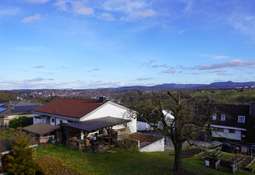 Ausblick Balkon