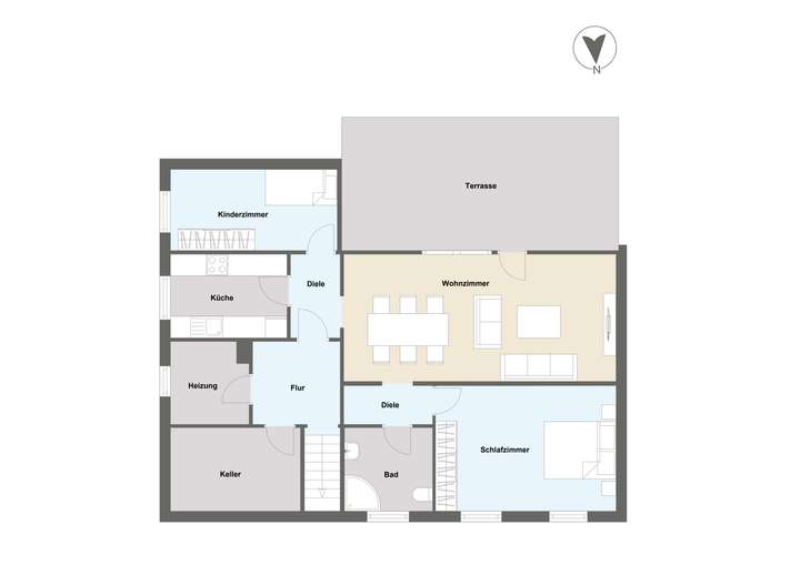 Grundriss Untergeschoss