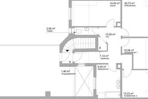 Ruhige Zentrale Terrassen-Wohnung 3-Zimmer für Paare/WG/Familie/Single in den Quadraten – G 7 31, 68159 Innenstadt/Jungbusch, Mannheim – Vorschaubild 11