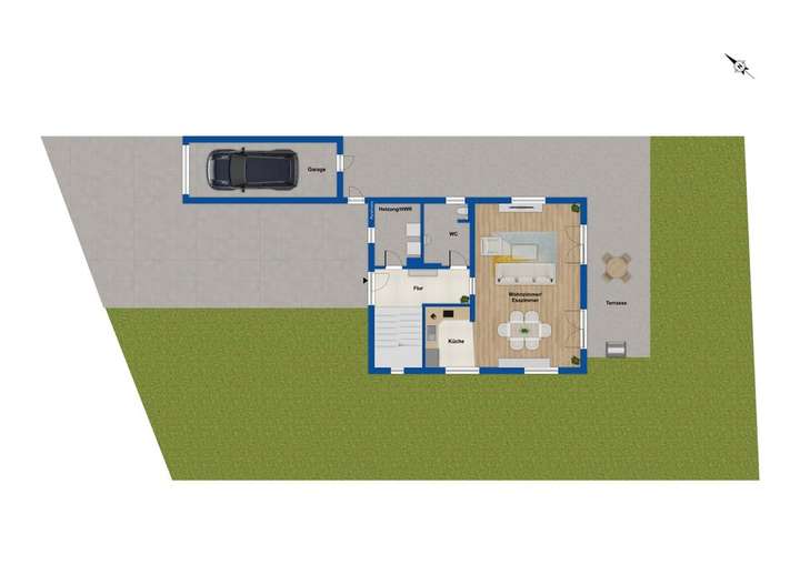 Grundriss Erdgeschoss