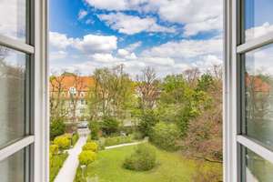 Charmantes Domizil im historischen Hubertuspalais: 2013 modernisierte 3-Zimmer-Wohnung – Die vollständige Adresse der Immobilie erhältst du vom Anbieter., 80639 Nymphenburg, München – Vorschaubild 6