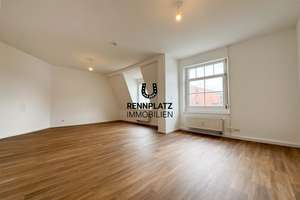 Renovierte Altbauwohnung mit 2 Zimmern und Domblick am Östlichen Altstadtrand. Frei.
