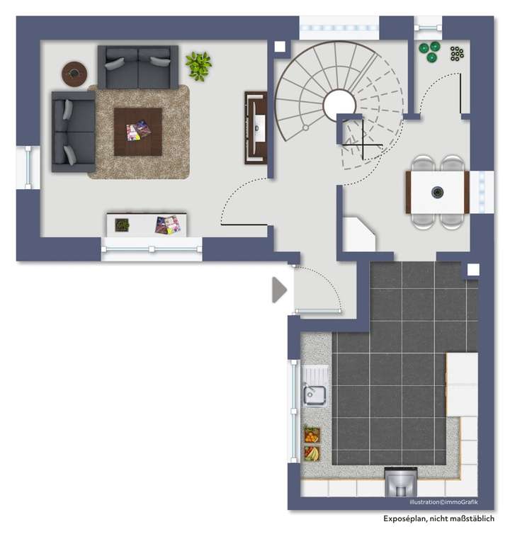 Erdgeschoss Hinterhaus