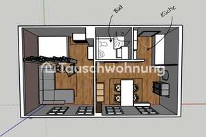 Tauschwohnung: 42qm Altbau in Nippes gegen größer (WG) – Die vollständige Adresse der Immobilie erhältst du vom Anbieter., 50733 Nippes (Ortsteil), Köln – Vorschaubild 2