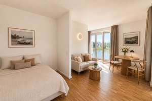 Direkter Wasserblick in der Hafencity - moderne 1 Zimmer Wohnung mit Einbauküche