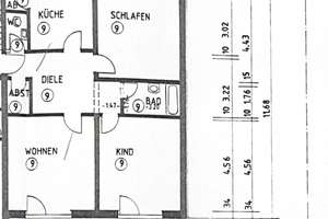 Helle 3-Zimmer-Wohnung 106 m² | Verglaster Balkon| EBK – Friedberger Str. 125, 86163 Hochzoll-Nord, Augsburg – Vorschaubild 8