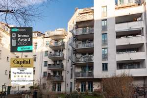 Gemütliches Apartment in Schleußig | Balkon | Aufzug | Tiefgarage