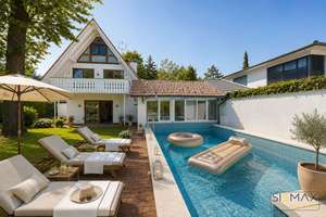 Mediterranes Wohnambiente trifft Architektur – Familienhaus mit exklusiver Pool-Lounge im Würmtal – Die vollständige Adresse der Immobilie erhältst du vom Anbieter., 82166 Gräfelfing – Vorschaubild 13