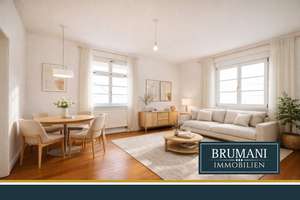 BRUMANI | Charmante Altbauwohnung mit Dielen, hohen Decken & viel Licht in Weststadt