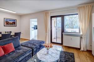 Einladende Wohnung mit sonniger Loggia - vollmöbliert – Die vollständige Adresse der Immobilie erhältst du vom Anbieter., 81375 Neuhadern, München – Vorschaubild 2