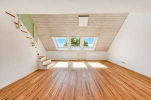 +++ frisch renoviert - DG-Maisonette-Galerie - Fußboden-Hzg. - 2 Bäder - Blk. & Fernblick - EBK +++ – Wikingerweg 2, 70439 Stammheim-Süd, Stuttgart – Vorschaubild 3