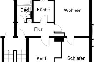Helle 3-Zimmer-Wohnung mit Balkon und modernem Tageslichtbad – Franz-Wieber-Str. 1, 49084 Schinkel, Osnabrück – Vorschaubild 2