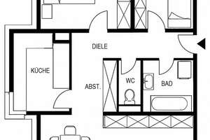 Charmante 3 Raum Wohnung mit toller Raumaufteilung, Sonnenterrasse sowie TG-Stellplatz – Die vollständige Adresse der Immobilie erhältst du vom Anbieter., 40468 Unterrath, Düsseldorf – Vorschaubild 14