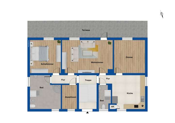 Grundriss Erdgeschoss