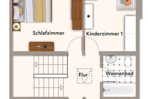 Ruhige Waldrandlage: Reihenendhaus mit sonnigem Südwest-Garten und Sauna – Die vollständige Adresse der Immobilie erhältst du vom Anbieter., 14109 Wannsee, Berlin – Vorschaubild 10