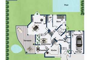 Wohnen wie im Urlaub – Einzigartiges Traumhaus mit Pool, Gartenidylle und stilvollem Wohnambiente – Ansbach (Kreis) – Vorschaubild 24
