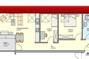 3-Zimmer-Wohnung mitten in Bempflingen – Im Dorf 3, 72658 Bempflingen – Vorschaubild 5