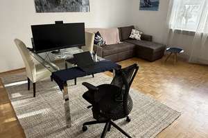 Großzügige möblierte 2,5-Zimmer-Wohnung mit Fischgrätenparkett in München-Bogenhausen – 81675 Steinhausen, München – Vorschaubild 9