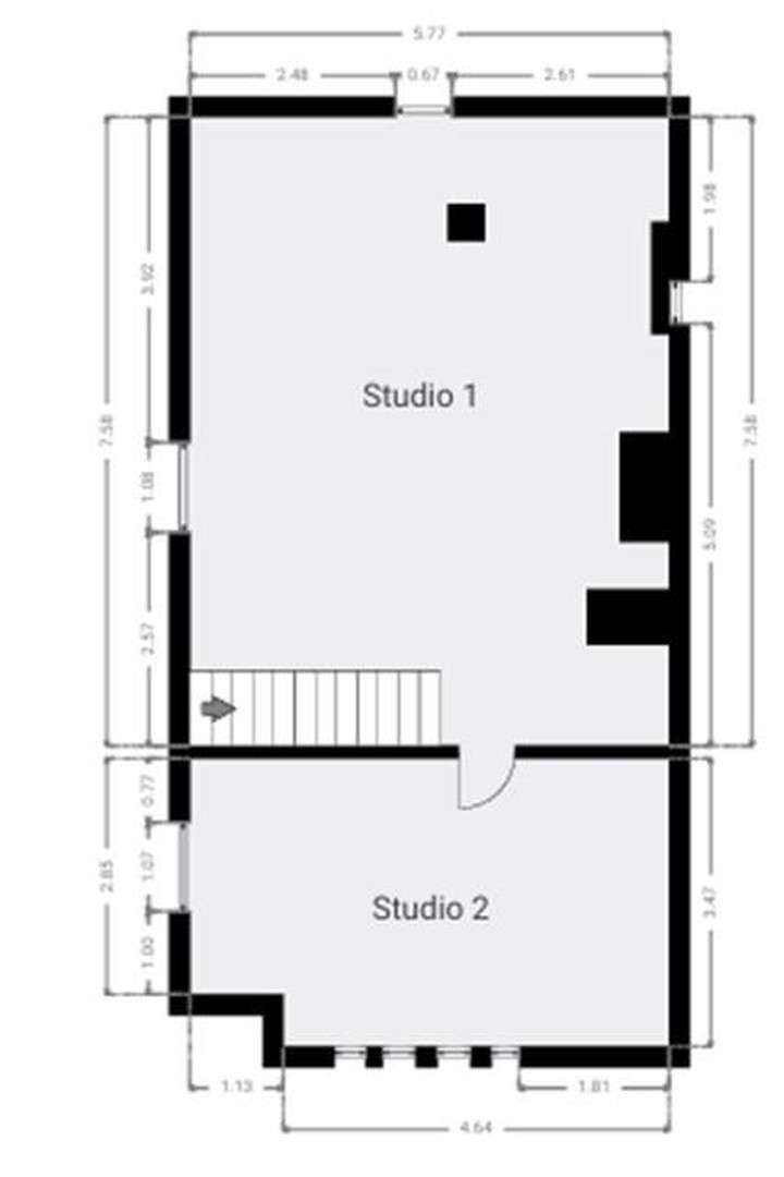 Grundriss Studio