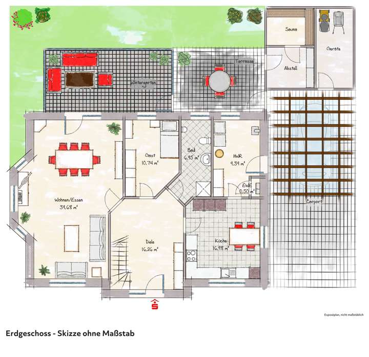 Grundriss Erdgeschoss