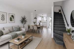 3 Zimmer, Reihenhaus 85 Quadratmeter, Terrasse im Grünen – Alter Sportplatz 4a, 38448 Heiligendorf, Wolfsburg – Vorschaubild 4