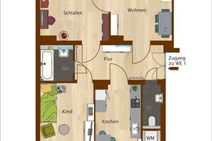 STILVOLLE Altbau-Whg. mit Balkon auf dem Kaßberg !! – Andréstraße 40, 9112 Kaßberg, Chemnitz – Vorschaubild 10