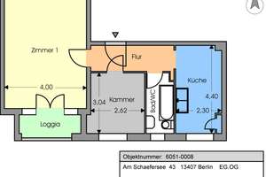 2-Zimmer-Wohnung im Schäferseepark – Selbstnutzung möglich – Am Schäfersee 43, 13407 Reinickendorf (Ortsteil), Berlin – Vorschaubild 10
