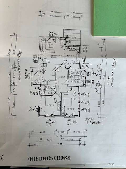 Grundriss Obergeschoss