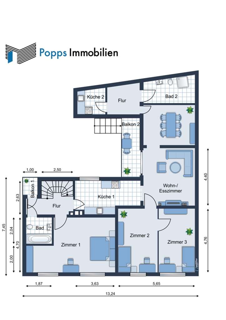 Immobilie in Kelkheim - Geräumiges Wohn- und Geschäftshaus mit viel Potenzial - Bild 2