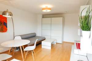 Sonniges 1-Zimmer-Apartement mit Loggia – möbliert,  in Milbertshofen/Am Hart – Rathenaustraße 132, 80937 Am Hart, München – Vorschaubild 3