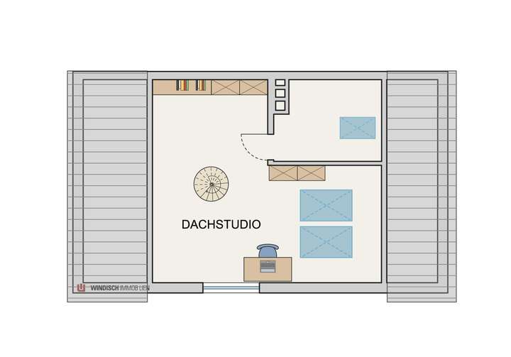 Grundriss Dachgeschoss